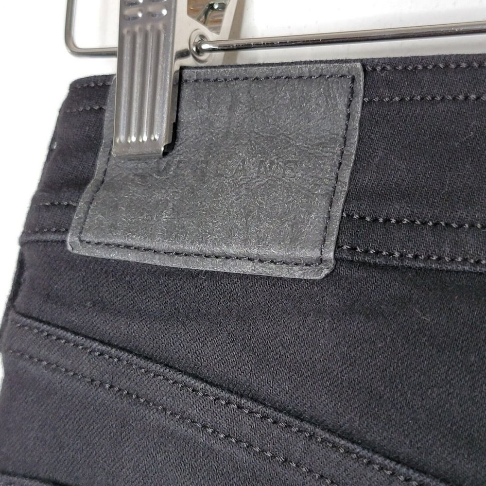 Everlane Size 28 Regular Solid Black The Way High… - image 6